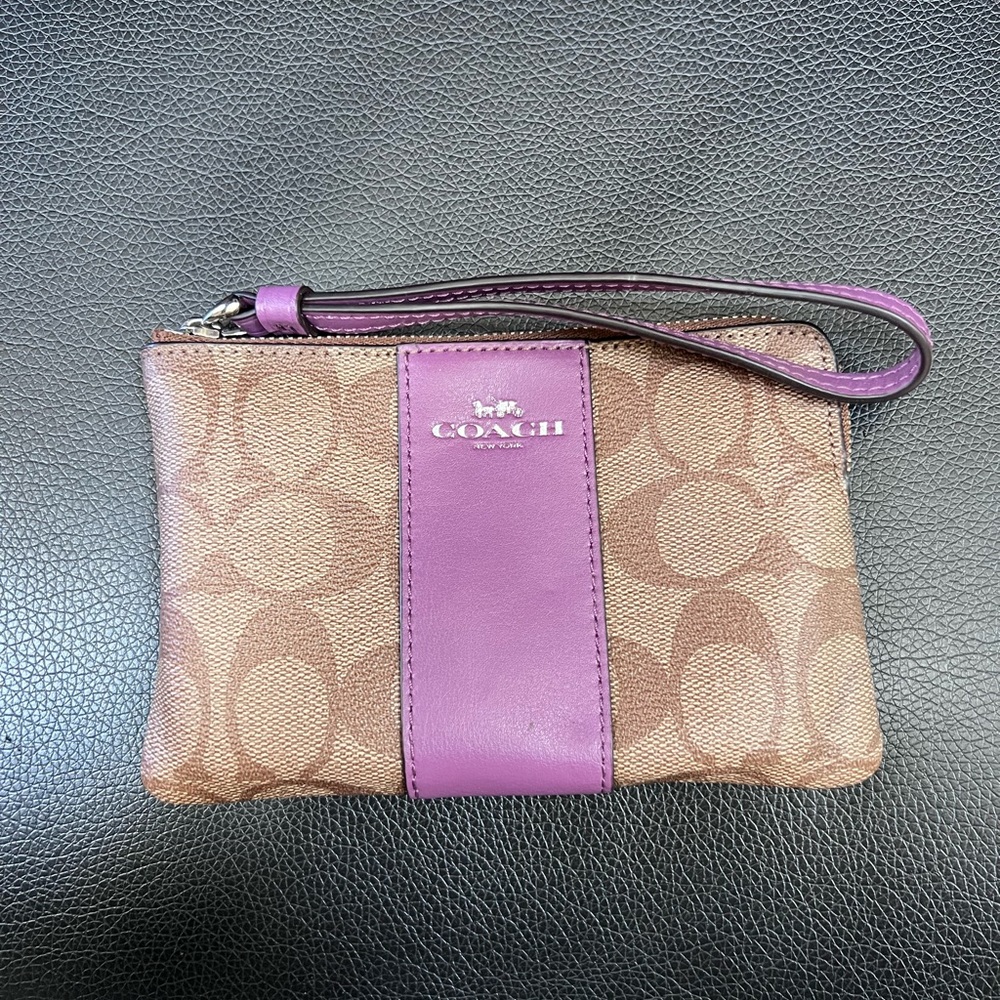 Never used Coach wristlet